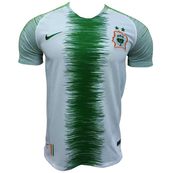 Camiseta Entrenamiento Costa De Marfil 2018 Blanco Verde